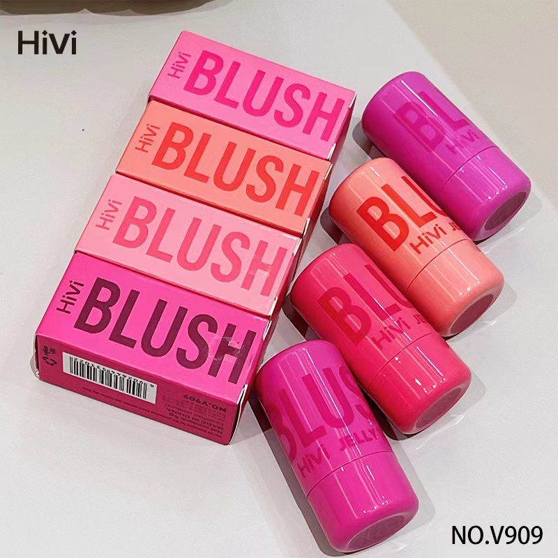 HIVI Jelly Tint Blush Stick บลัชออนเนื้อเจลลี่ นุ่มลื่น สีสันละมุน พวงแก้มสีสันสดใส