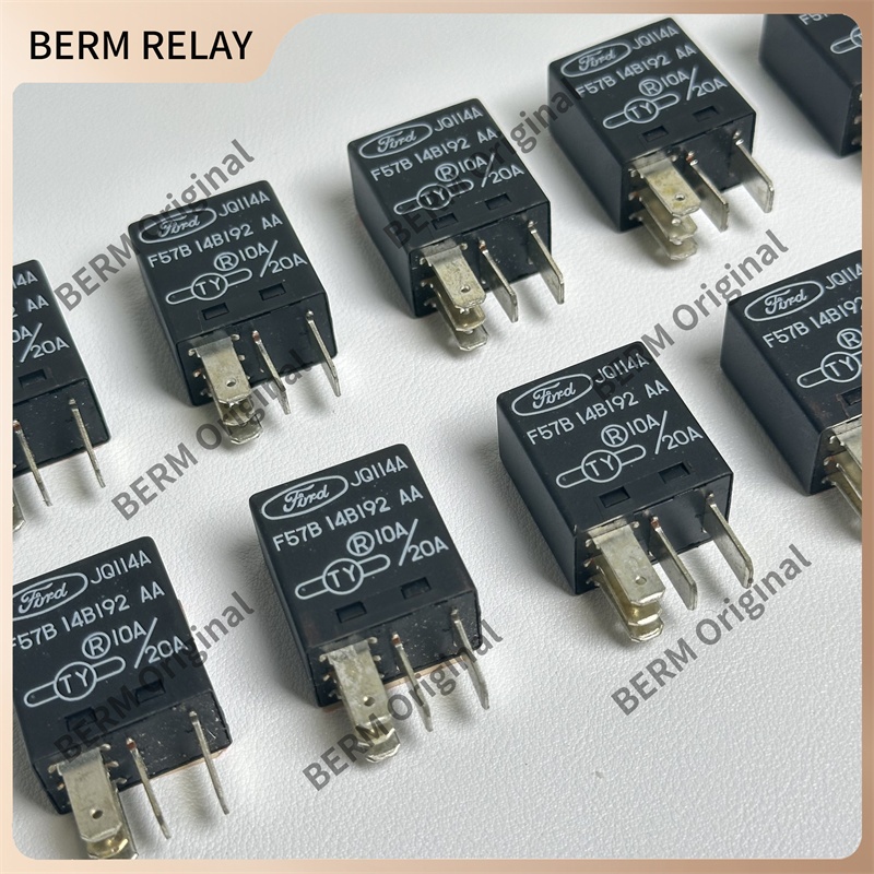 BERM F57B 14B192 AA Ford relay 5 ขา JQ114A 10A 20A รีเลย์ สินค้าของแท้