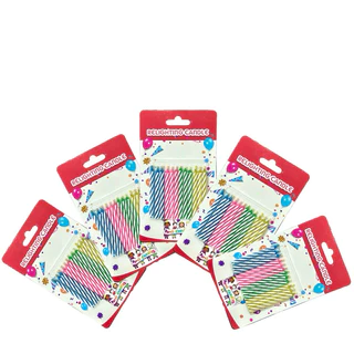 เทียนเป่าไม่ดับ Relighting candle 12 เเท่ง (1 เเพ็คบรรจุ 12 ชิ้น)