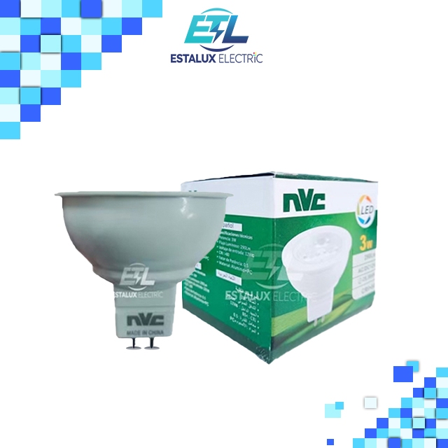 NVC หลอดไฟ LED MR16 3W