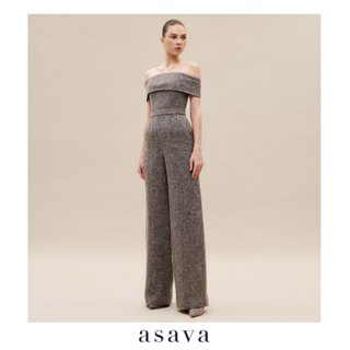 [asava ss24] Iris Pleat Front Pants กางเกงผู้หญิง ขายาว เอวส…