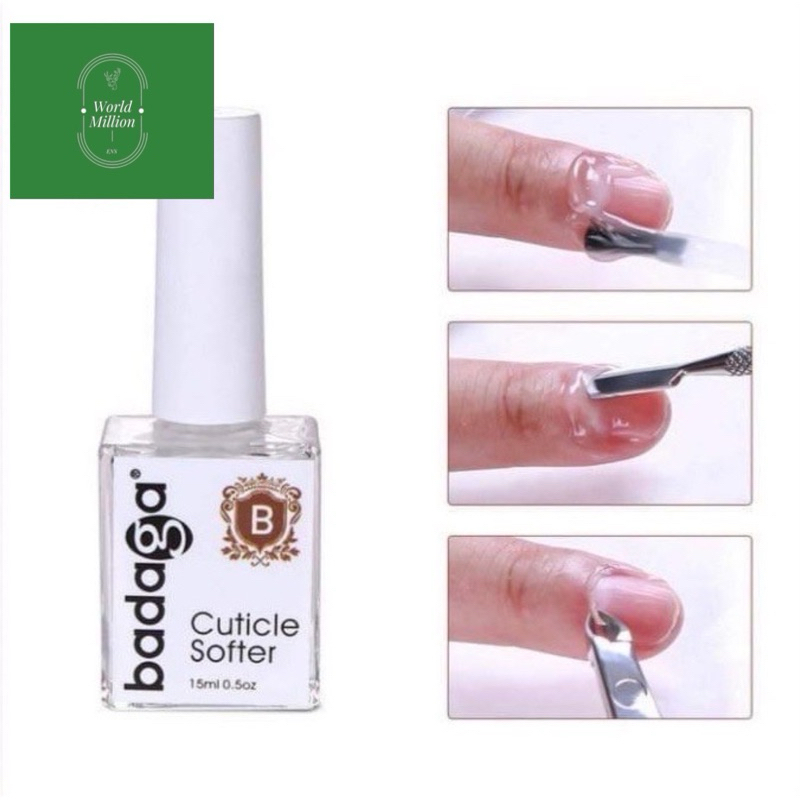 Badaga Cuticle น้ำยาตัดหนังนิ่ม 15 ml.
