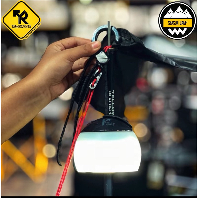 ไฟแบบใช้แบต Yellow Route flower lamp