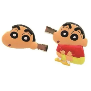 😍กิ๊บติดผมลายชินจัง Shinchan ของแท้นำเข้าจากญี่ปุ่น🇯🇵 ติดผม แผ่นยาง ชินจัง