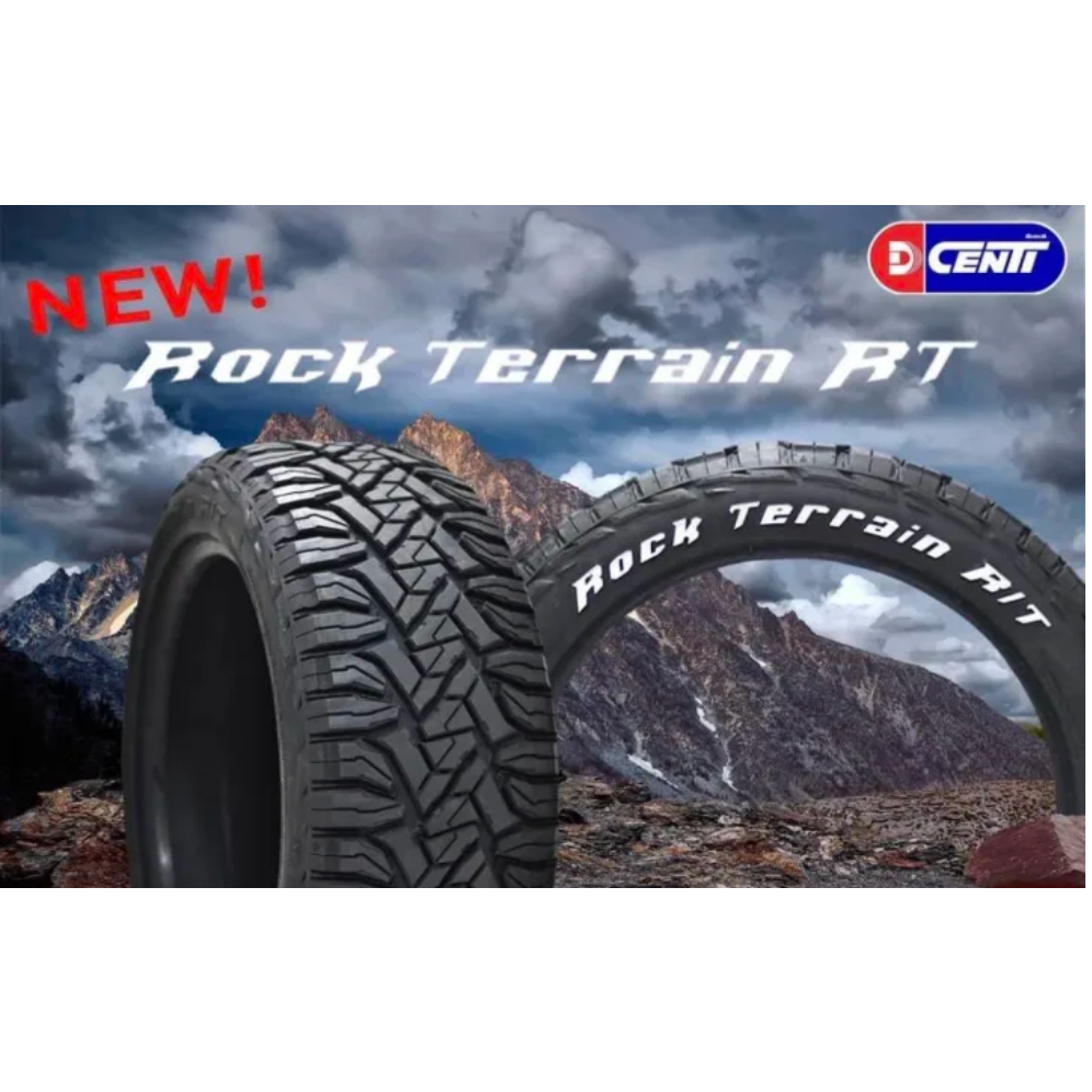 ราคาต่อ1เส้น(ขาย4เส้น) ยางรถยนต์ขอบ 18 ยางสายลุย Dcenti ดีเซนติ RT หลายขนาด 265/65R18