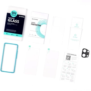 ฟิล์มสำหรับ Xiaomi Poco M6 Pro 4G ฟิล์มกระจกใส ibywind ของแท้ พร้อมฟิล์มหลังและกันเลนส์กล้อง