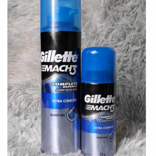 GILLETTE Mach 3 Shave Gel Extra Comfort (70G/195G) ยิลเลตเอ็…