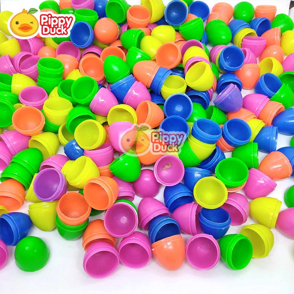ไข่เล็ก (แพ็ค 100-200ใบ) ไข่จับสลาก ไข่เล็ก 3x4 cm ขนาดไข่นกกระทา ไข่พลาสติก เล่นเกม ตักไข่ ไข่มัจฉา จับฉลาก ตักไข่ในน้ำ