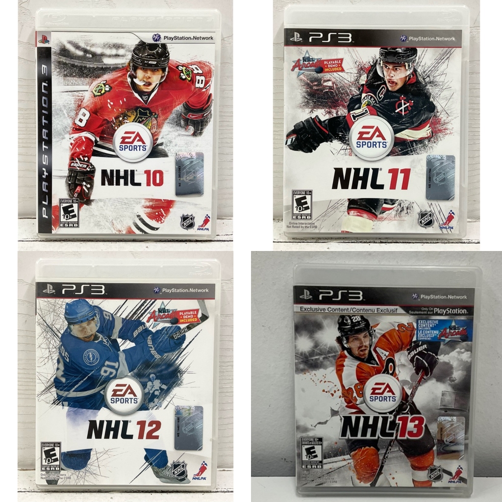 แผ่นแท้ [PS3] รวมทุกภาค [ENGLISH] NHL Zone 1 US (Japan) NHL 11 12 13 14