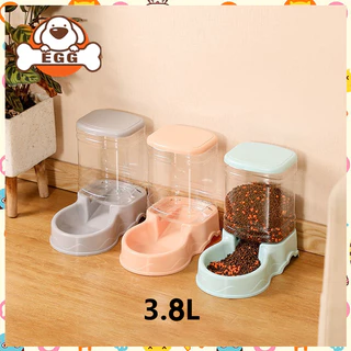 [มีในสต็อก] EGG เครื่องให้อาหารแมวอัตโนมัติ 3.8 ลิตร/เครื่องให้อาหารสุนัขอัตโนมัติ/เครื่องให้อาหารอัตโนมัติความจุขนาดใหญ
