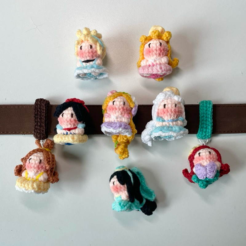 fav.jellyfish | 🍒สายรัดเข็มขัดนักเรียนรูปเจ้าหญิงดิสนีย์ | Disney princess!🎠⛲️🎀✨