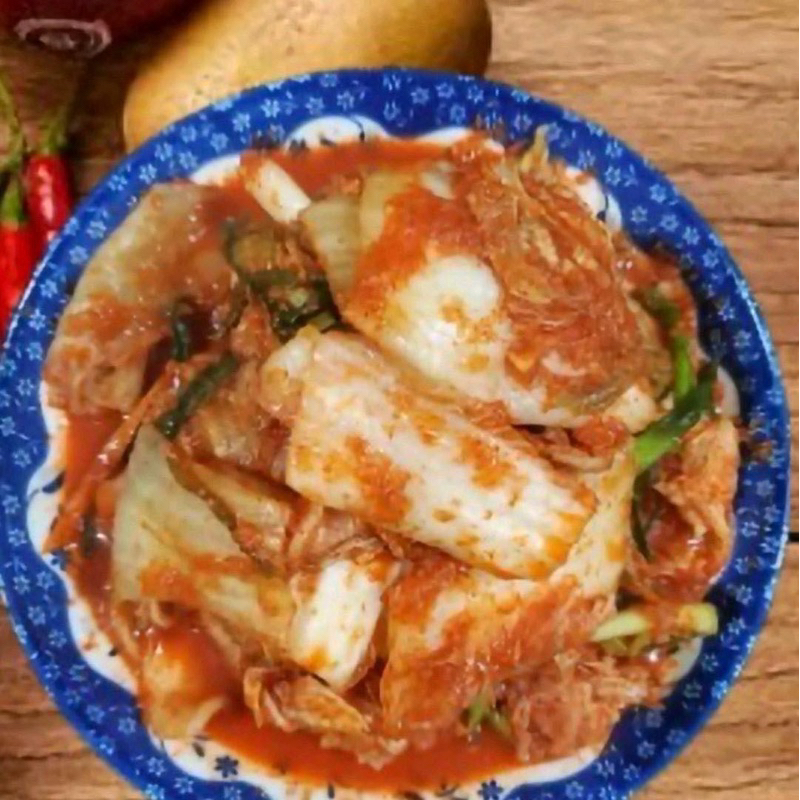 กิมจิกาดขาวสูตรคีโตรสชาติเข้มข้น500g