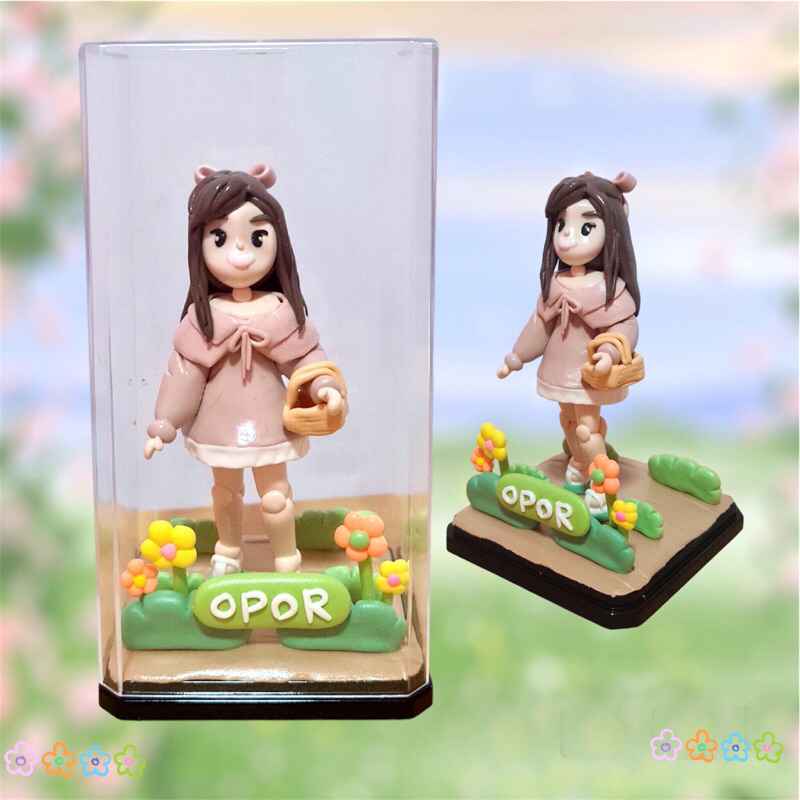 ของขวัญสุดน่ารัก   ปั้นโมเดล+กล่อง พร้อมตกแต่ง สนใจทักแชทได้เลยค่า