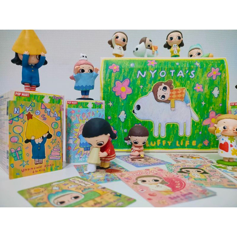 Nyota's Fluffy Life Series Figures mới, chưa mở niêm phong, có bí mật, hàng thật [mở hộp] 💕sẵn sàng giao hàng💕