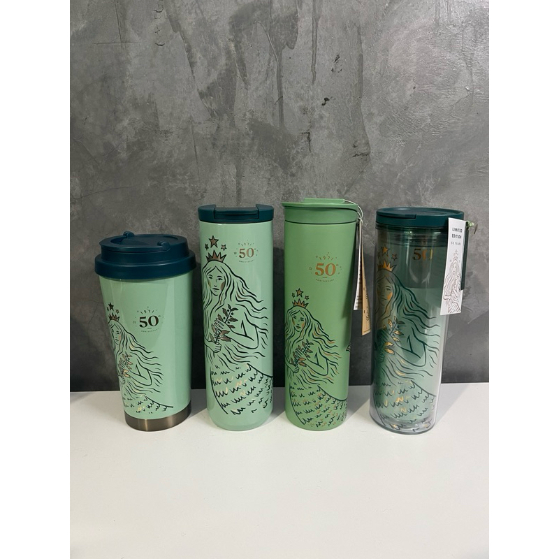 [พร้อมส่ง] Starbucks Tumbler Siren Anniversary 50 Years. 16 oz.