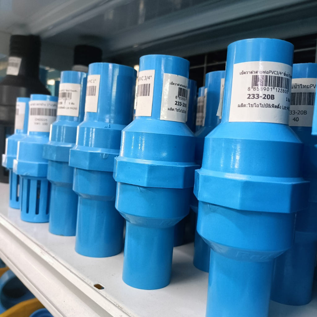 READHAND เช็ควาล์วสวมท่อลิ้นน้ำไทย PVC ขนาด 3/4นิ้ว, 1นิ้ว, 1นิ้วครึ่ง, 2นิ้ว ***สามารถออกใบกำกับภาษีได้***