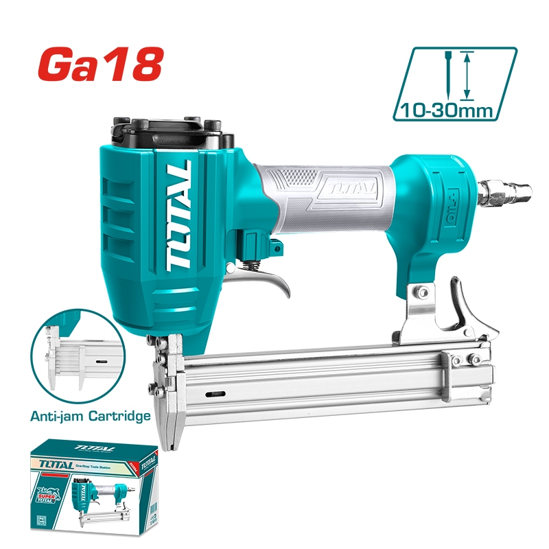 TOTAL ปืนยิงแม็กลม F30 ปืนยิงตะปู F10 - F30 รุ่นงานหนัก TAT83301-3 / รุนธรรมดา TAT83322-3