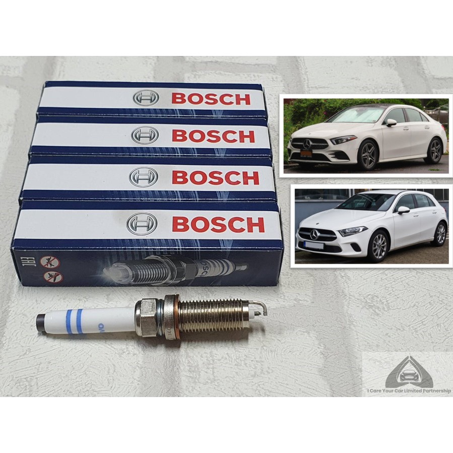 หัวเทียน Bosch แพลทตินัม : Benz W177 ชุด 4 หัว ระยะใช้งาน 80000 กม : VA6SIP80