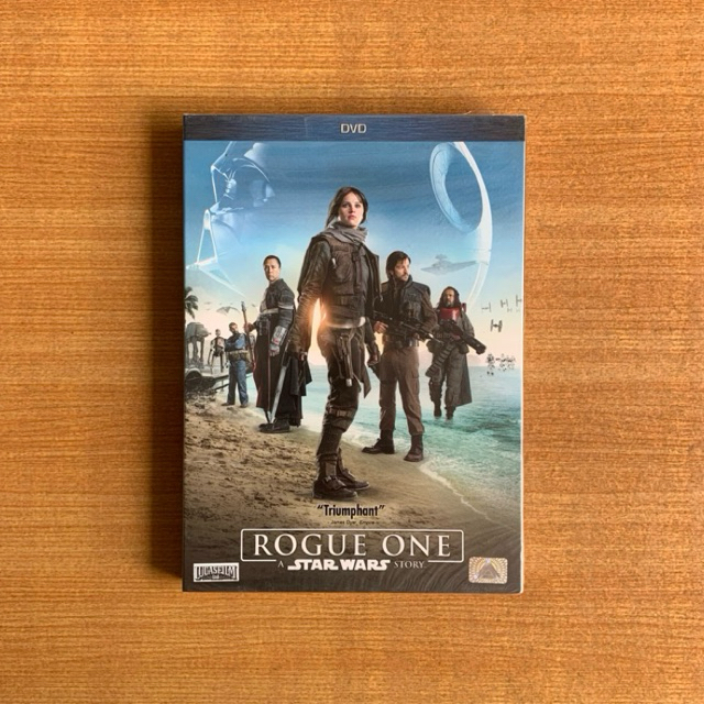 DVD : Rogue One A Star Wars Story (2016) โร้ค วัน ตำนานสตาร์วอร์ส [มือ 1 ปกสวม] ดีวีดี หนัง แผ่นแท้ 