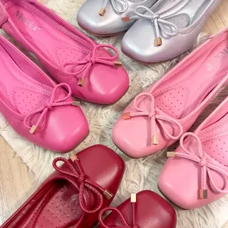 SET2 รองเท้าคัตชู Meeer Your Everyday Shoes รองเท้าคัชชูทรงบัลเล่ห์ รองเท้าหน้าโบว์