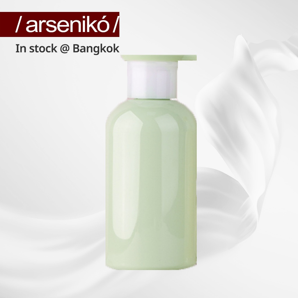 ขวดปั้มสีพาสเทล มินิมอล พลาสติก PET ขวดหนา เกรดพรีเมี่ยม 300ml.