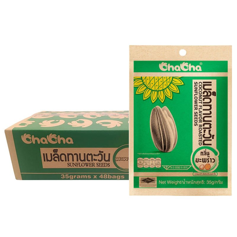 (ยกลัง)เมล็ดทานตะวัน ชาช่า ขนาด 15 กรัม/ 30 กรัม / 72กรัม – โปรปัง