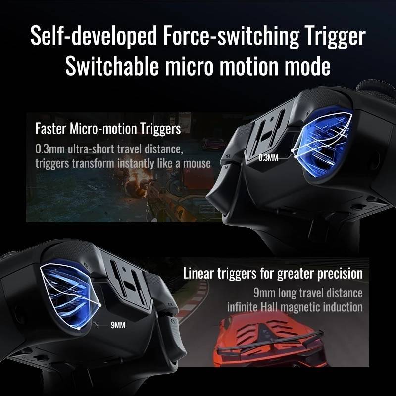 🇹🇭ประกันศูนย์ไทย 1 ปี จอยเกม Flydigi Vader 4 Pro Multi-Platform Controller ปุ่ม Micro Switch จอยเกมส์ คอมพิวเตอร์ มือถือ