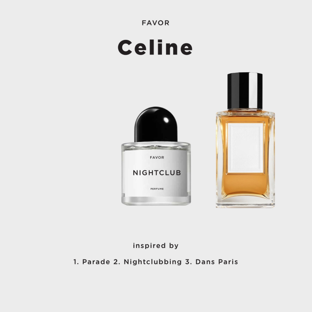 Celine Haute Parfumerie น้ำหอมแนวกลิ่น Parade Nightclubbing Dans Paris niche perfume น้ำหอมนิช