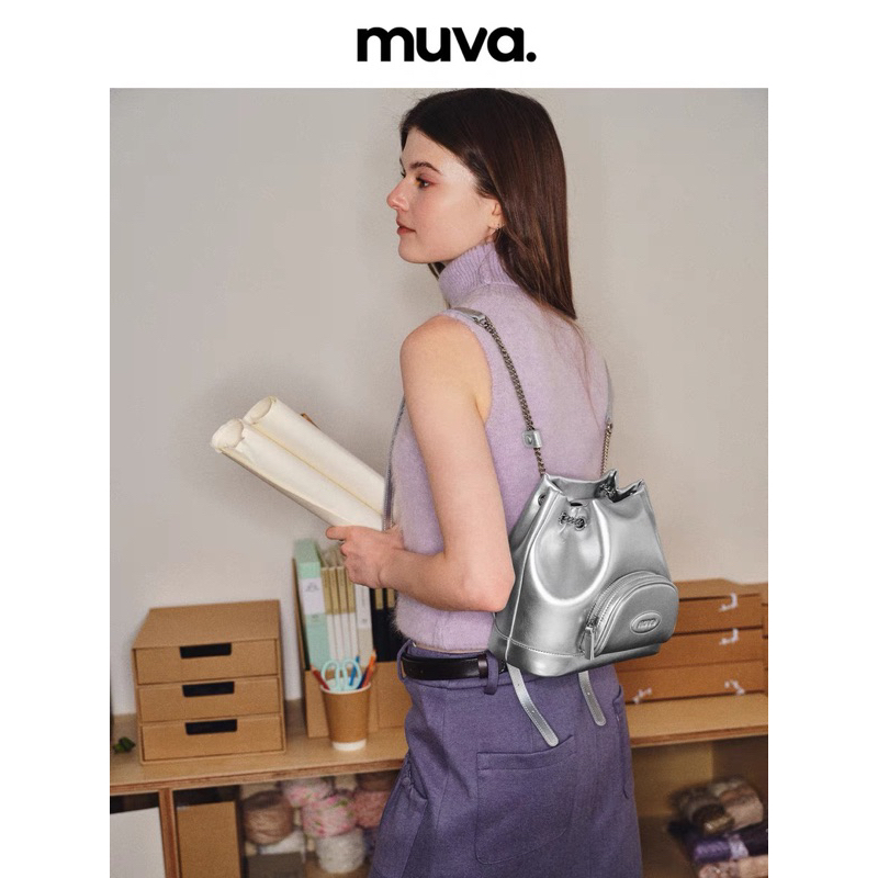 MUVA (โค้ดลด30% สูงสุด1,000฿)spring and summer travel backpack preorder 7-14 วันแท้100% จากชอป