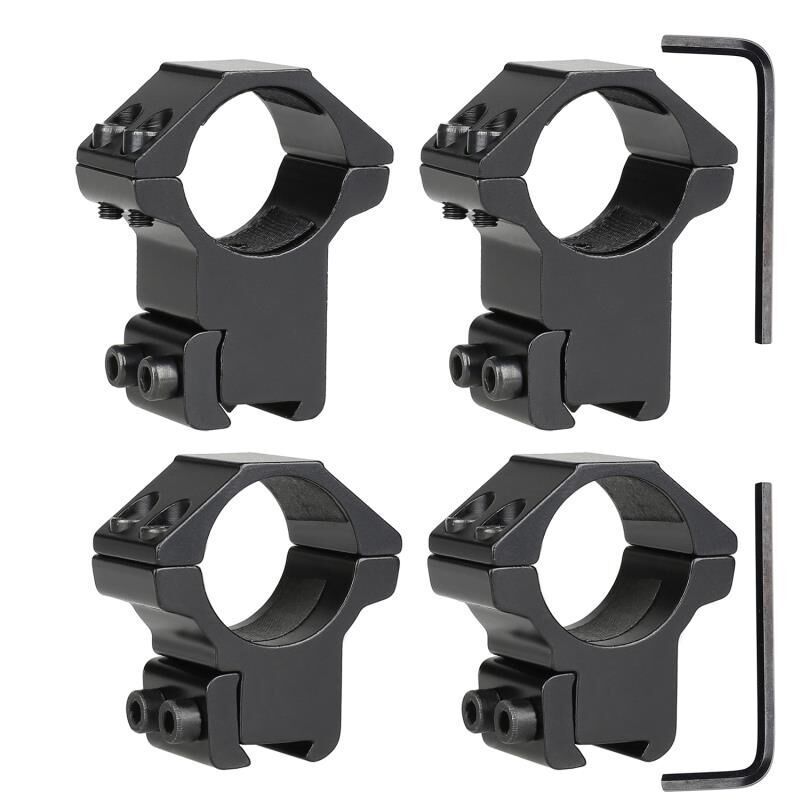 ขาจับ แบบ ขาต่ำ - สูง จับ รางกว้าง  11 มิล และ 20 มิล จับท่อ ขนาด 25.4 และ 30 มิลทนแรงรีคอลย์สูง