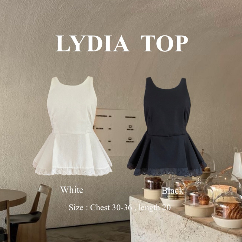 ONNIE.16 - LYDIA TOP เสื้อผูกโบว์หลัง