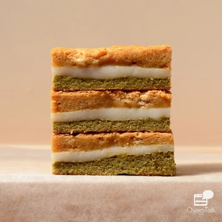 Matcha Mochi Brookie ขนาด 3x3 นิ้ว | Oven Talk