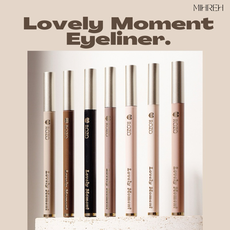 [6089] (พร้อมส่ง) Lovely Moment Eyeliner อายไลเนอร์เส้นคมชัด หัวแปรงขนาดเล็กเพียง 0.05 mm