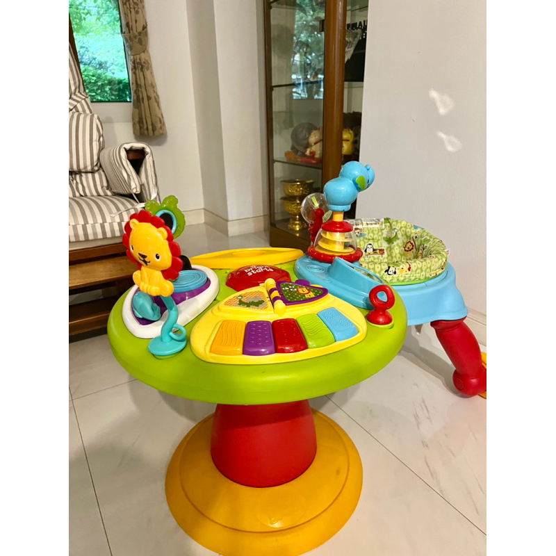 AWG รถหัดเดิน+โต๊ะกิจกรรมเด็ก Around We Go มือสอง สภาพดี