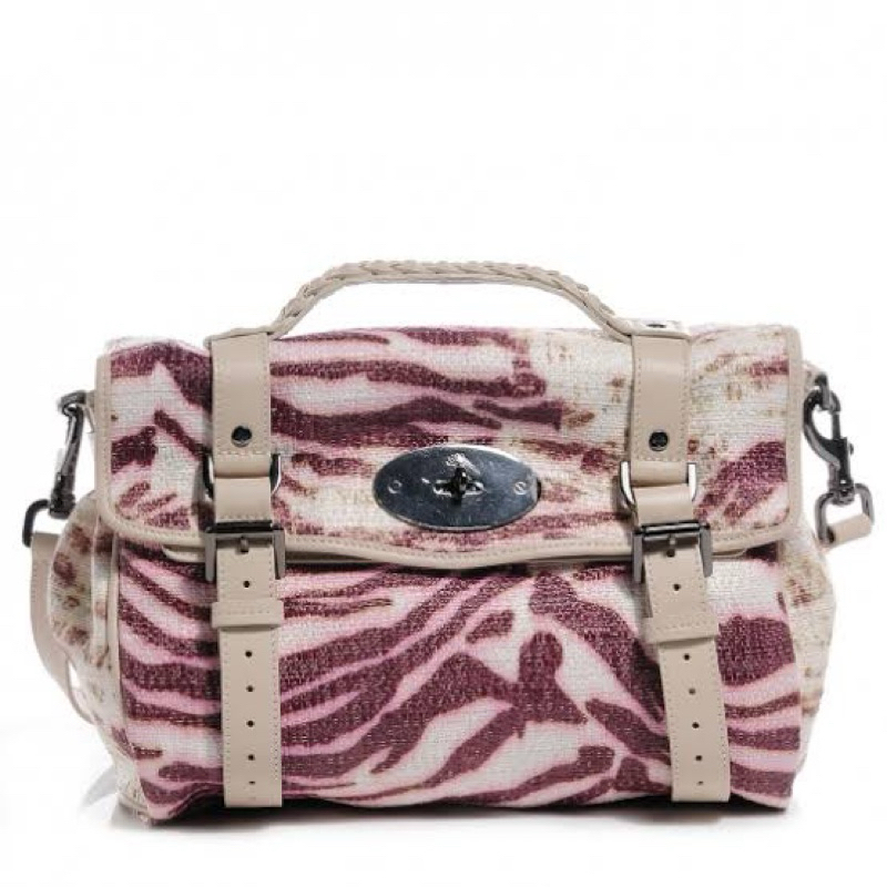 กระเป๋า mulberry alexa oversize tiger