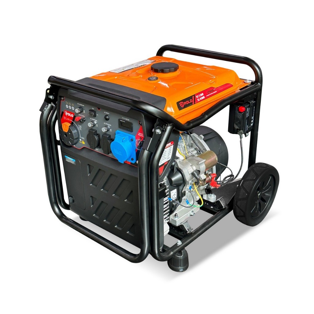 เครื่องปั่นไฟเบนซิน Inverter 7.2 กิโลวัตต์ 16 แรง รุ่น GT9000I POLO