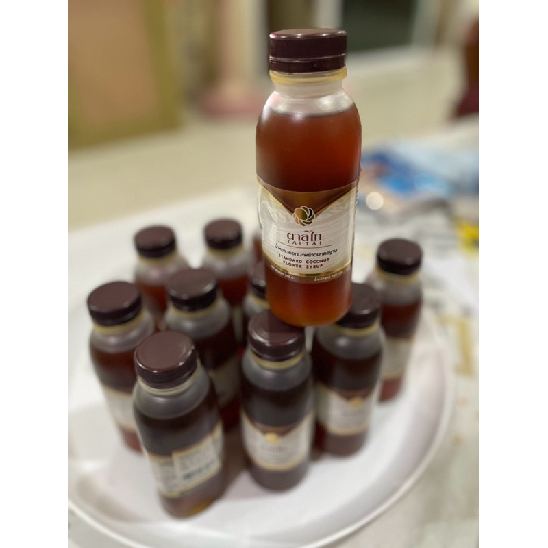 น้ำหวานดอกมะพร้าว 100% ขนาด 350 กรัม/ขวด