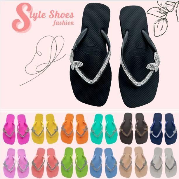 Style shoes รุ่น (WR45) รองเท้าแตะคีบเพชรผีเสื้อ เพชร ไม่ซ้ำใครแน่นอน ใส่นิ่ม พร้อมส่ง ผลิตจากโรงงานไทย