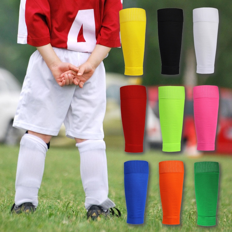 ถุงเท้าตัดข้อเด็ก 9 สีสดๆ football sleeve socks