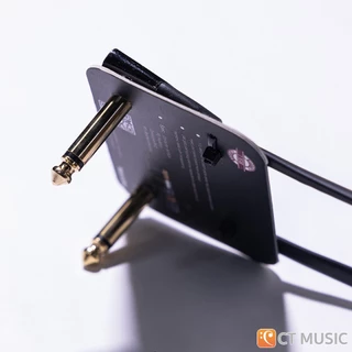 IVU Creator FPC-415 Flat Patch Cable Gun Metal 1 Pcs Package สายพ่วง สายพ่วงเอฟเฟค IVUCreator FPC415