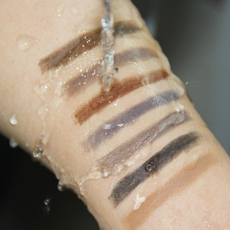 ดินสอเขียนคิ้ว กันน้ำ ดินสอเขียนคิ้วแบบหมุน 2 in 1 มีแปรงปัดคิ้วในตัว มี 4 สีให้เลือก - รูปที่ 3