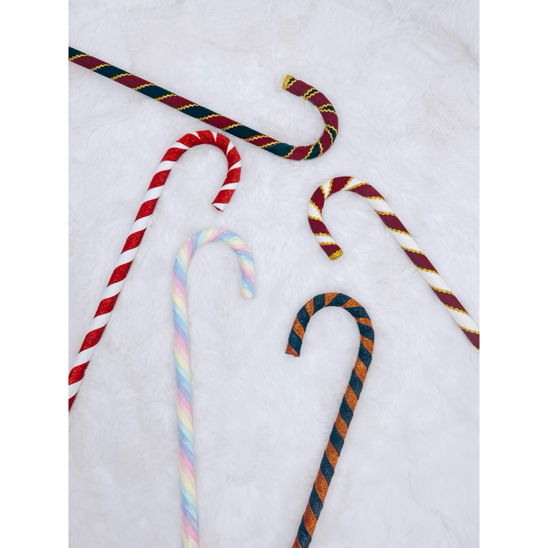 🍬CANDY CANE🍬 『Custom Color ต้องการสั่งสีที่ไม่มีในตัวเลือกทักแชทคุยสีก่อนออเดอร์นะคะ』ไม้เท้าคริสต์มาส🎄Christmas 🎄 Lolita