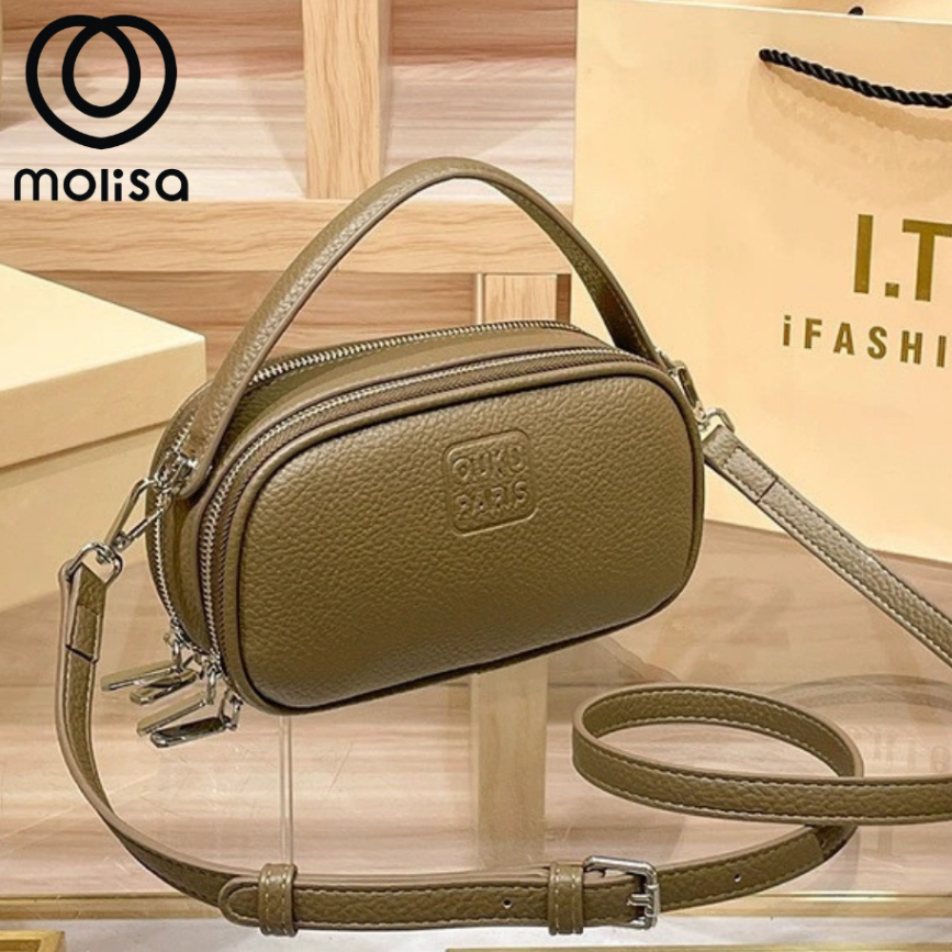 Molisa ⚡️ลดพิเศษ 12.12  กระเป๋าสะพายข้าง ลิมิเต็ด กระเป๋าcrossbody มินิมอล #1131 กระเป๋าถือ
