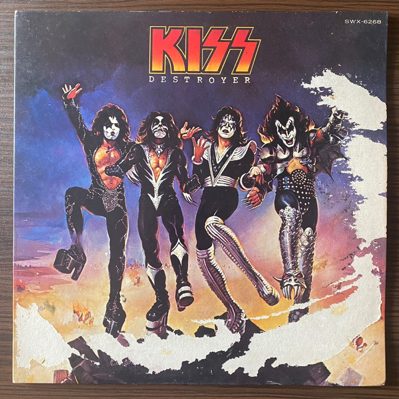 1 LP Vinyl แผ่นเสียง ไวนิล Kiss - Destroyer (1416)