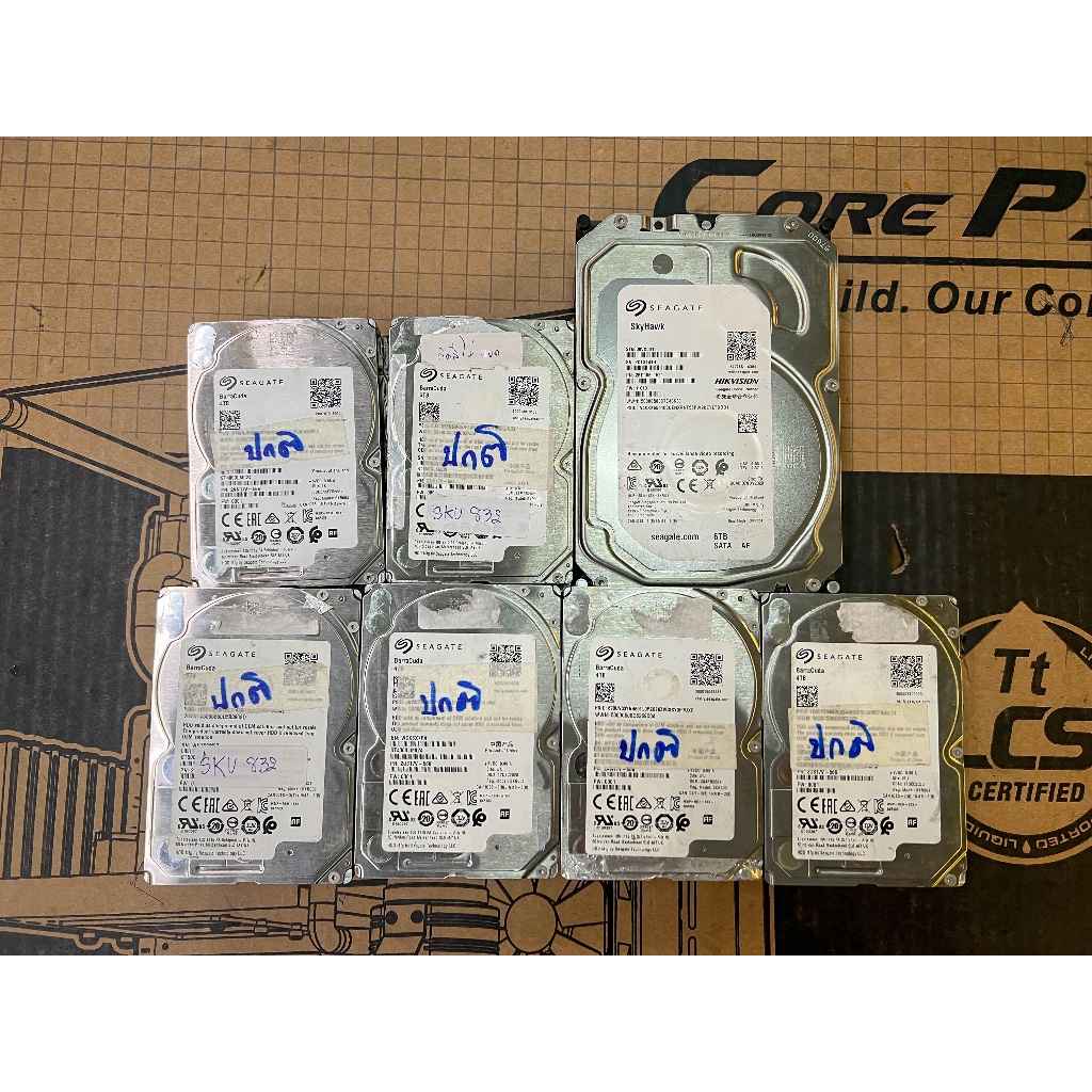 Harddisk 2.5 มือสอง ตามสภาพ ความจุ 4TB 5TB