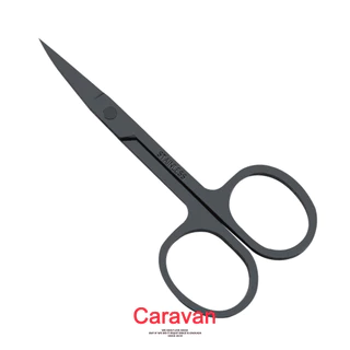 Caravan crew Eyebrow scissors กรรไกรจัดแต่งทรงคิ้ว เล็มขนคิ้ว ขนาดกะทัดรัด จัดเก็บง่าย ดีไซน์มินิมอล