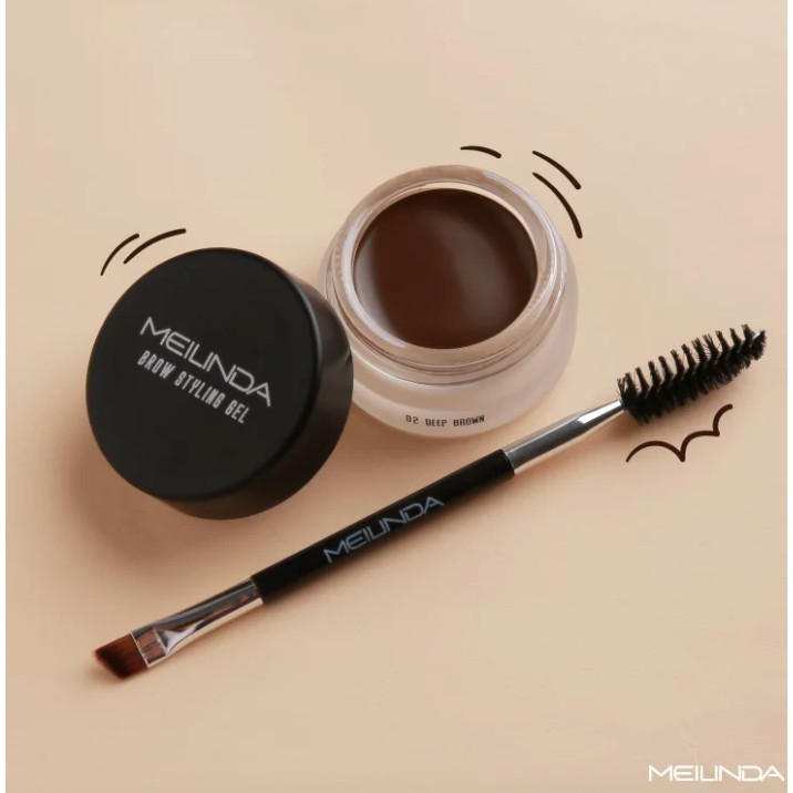 เมลินดาโบรวสไตล์ลิ่งเจล MC3095 เจลตกแต่งคิ้วBROWSTYLINGGEL