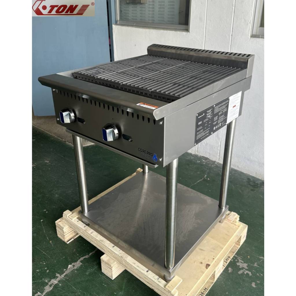 Countertop Gas Volcanic stone Barbecue Grill > ET-CP-CB24-M