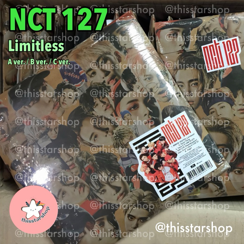 NCT 127 อัลบั้ม Limitless (A/B/C ver.)