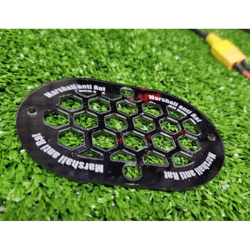 แผ่นปิดรูพอตลำโพง [  Marshall anti  rat ]